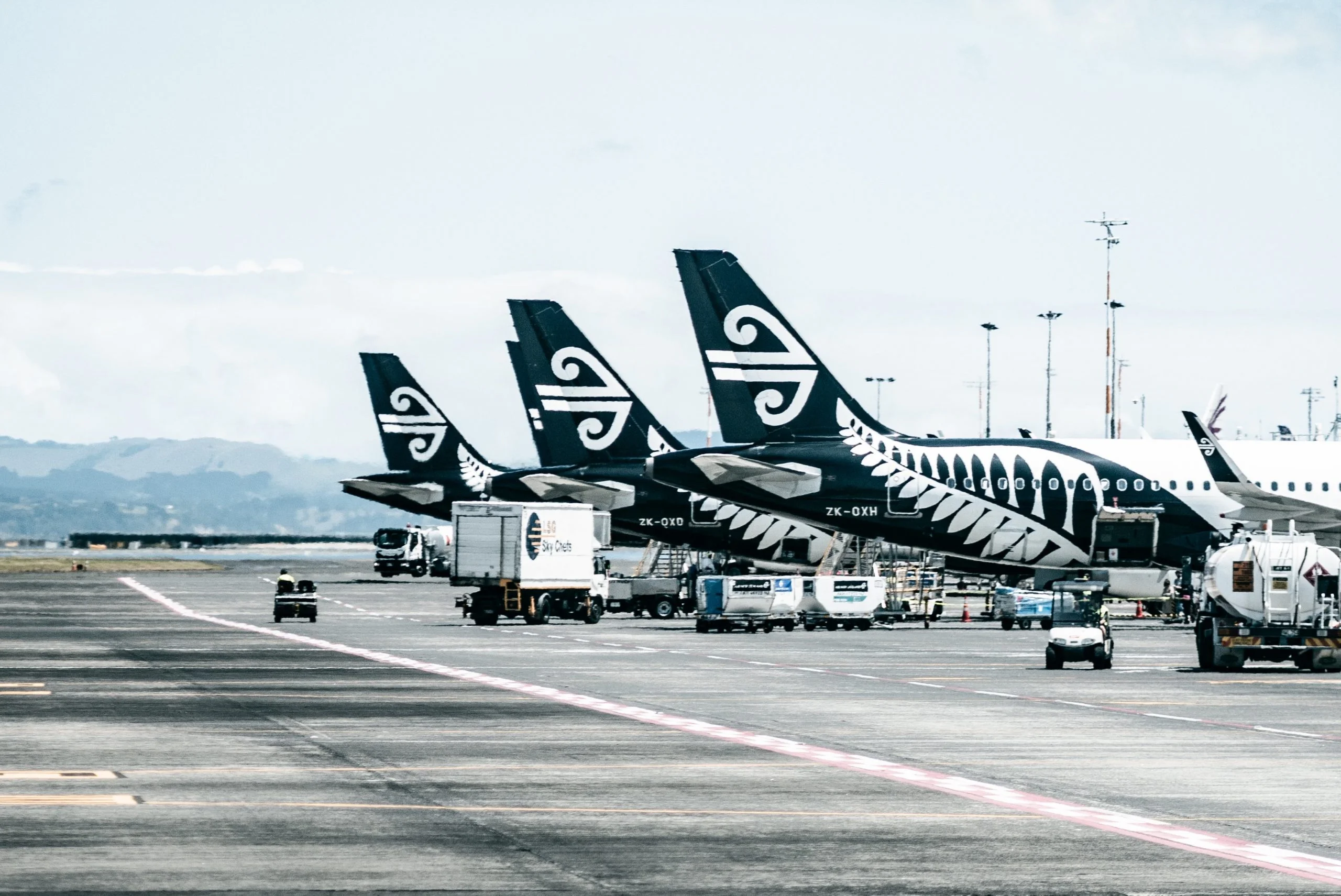 Авиаперевозки в Новую Зеландию