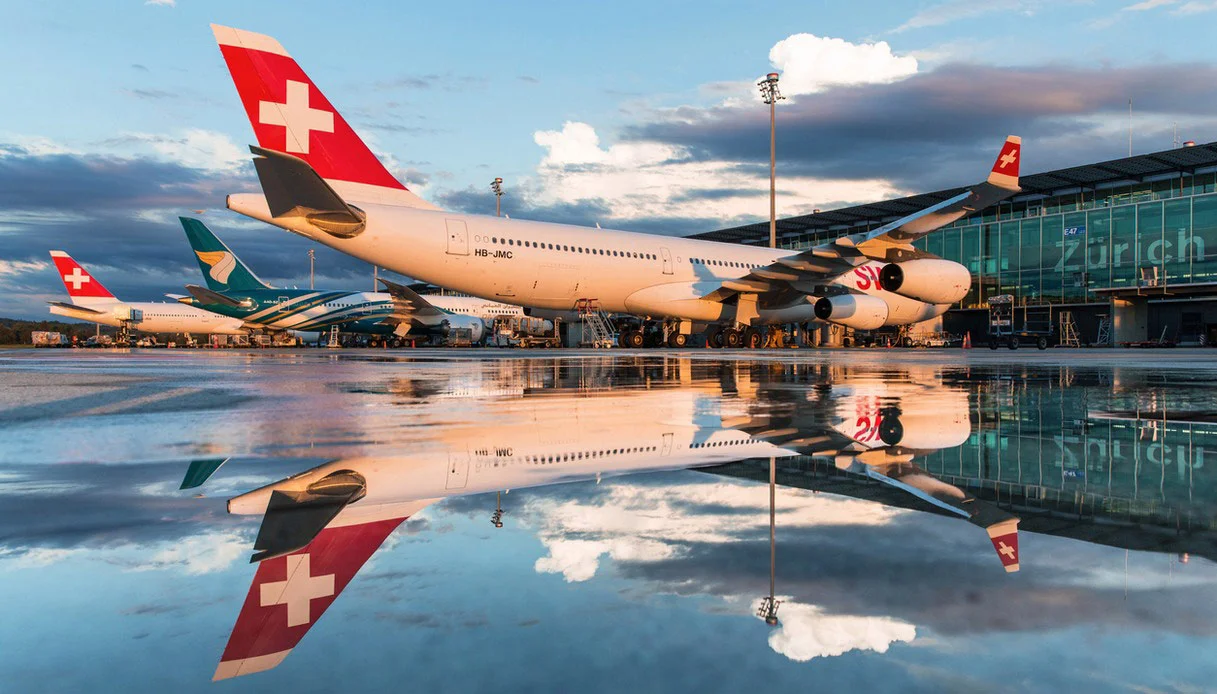 Авиаперевозки в Швейцарию